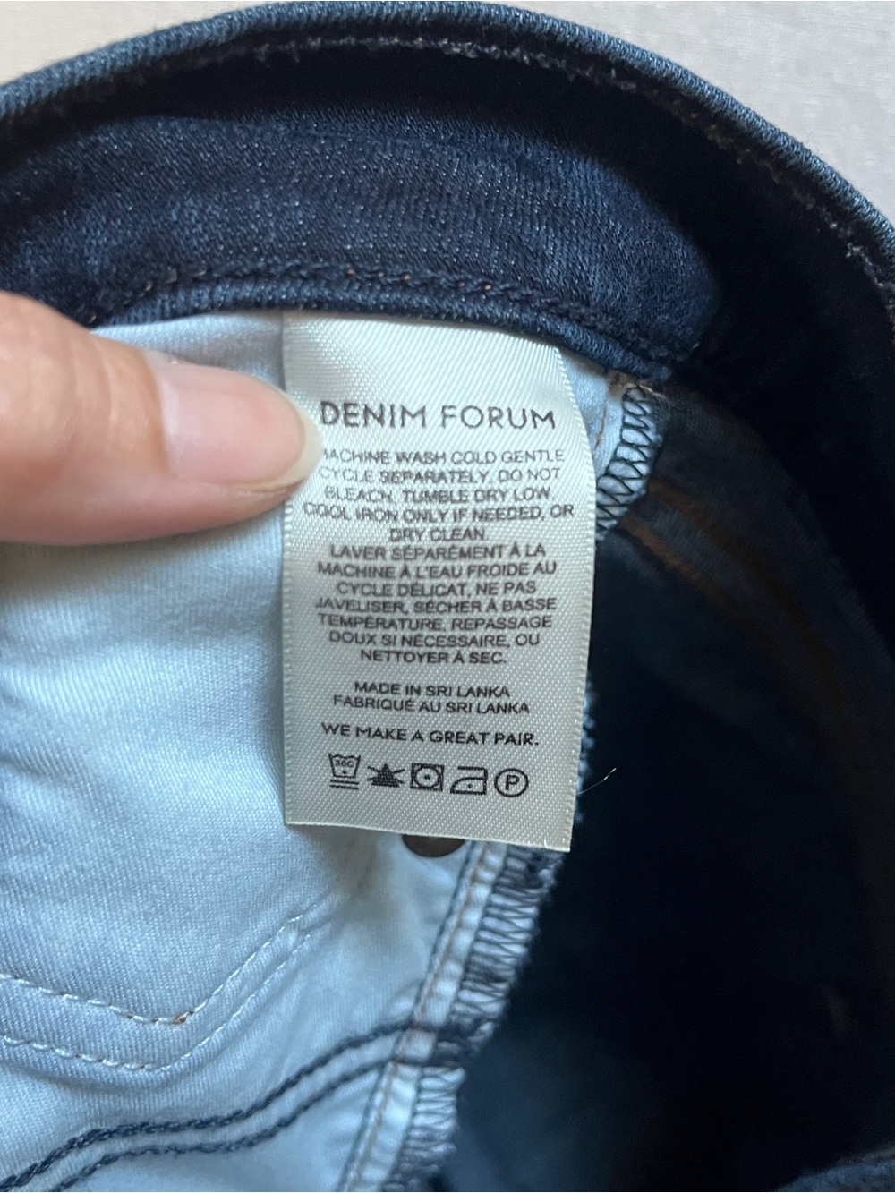 Aritzia Denim Forum The Lola High Rise Skinny Jeans Organic Cotton 27 - Picture 9 of 12